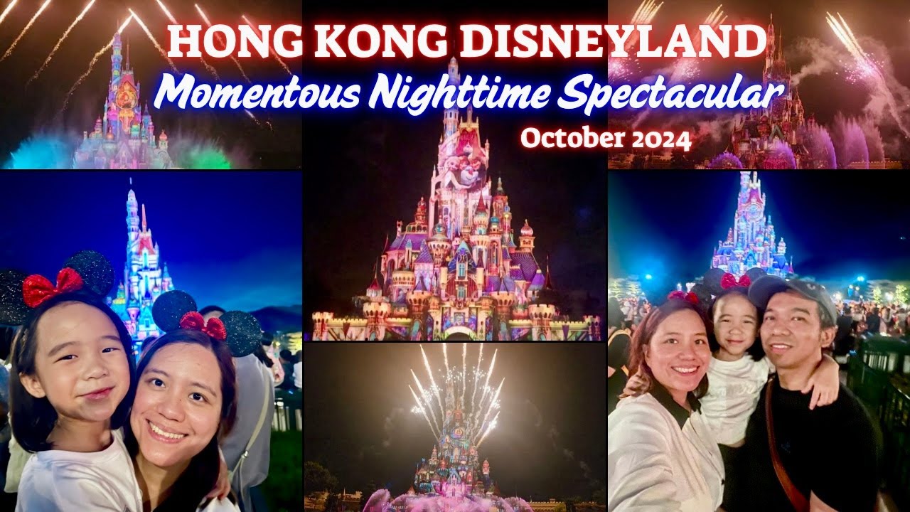 Hong Kong Disneyland Momentous Show Oct 2024 | Hong Kong Disneyland Momentous Nighttime Spectacular
