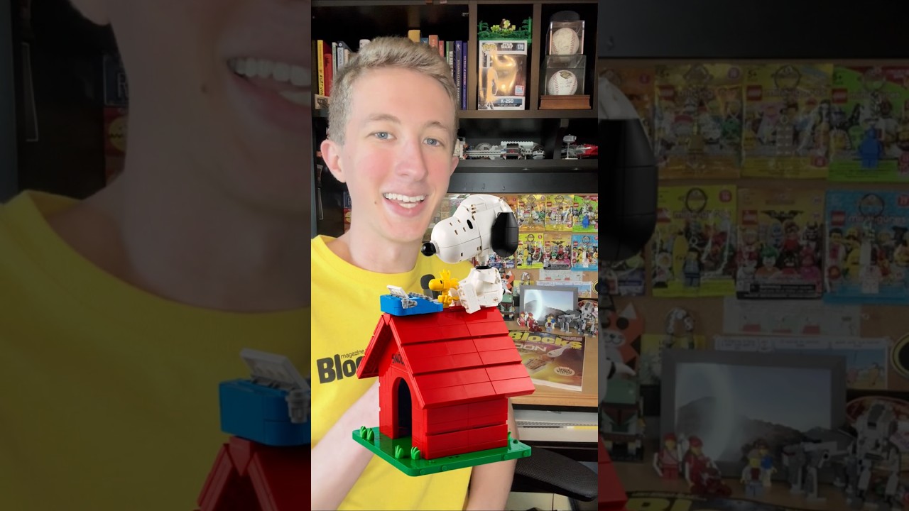 LEGO Снупи уже здесь! Набор LEGO Ideas 21368 &laquo;Собачья будка Снупи из мультфильма &laquo;Арахис&raquo;&raquo; #lego ...