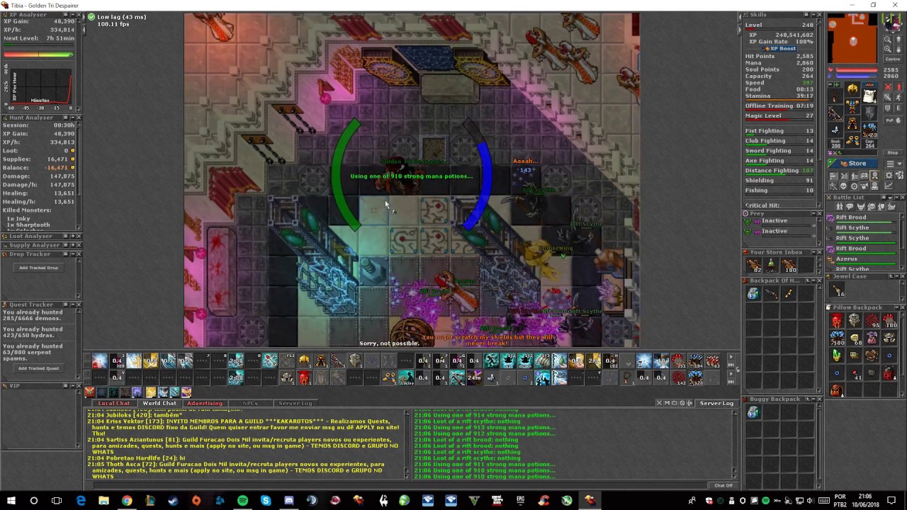 In Service of Yalahar Final room RP 250 solo