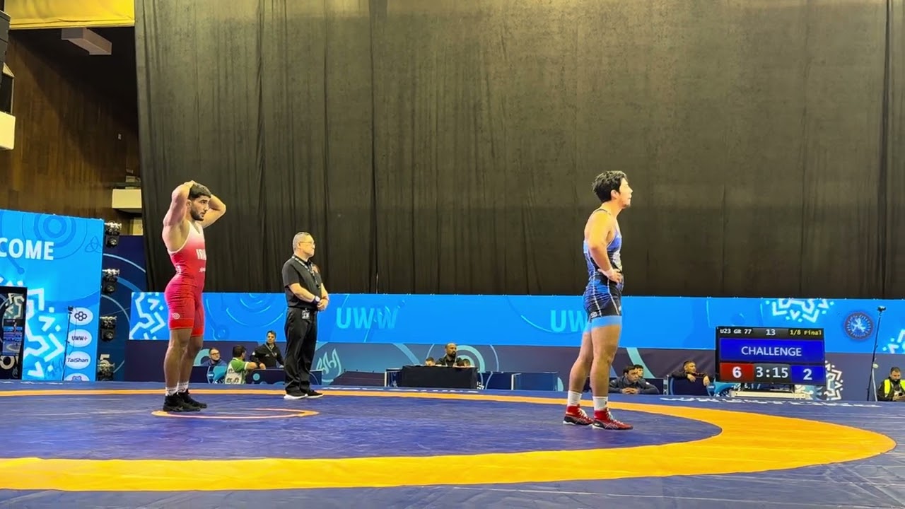 Ahoura BOUVEIRI PIANI (IRI) vs. Yeldos KAMELOV (KAZ) | کشتی دوم بویری