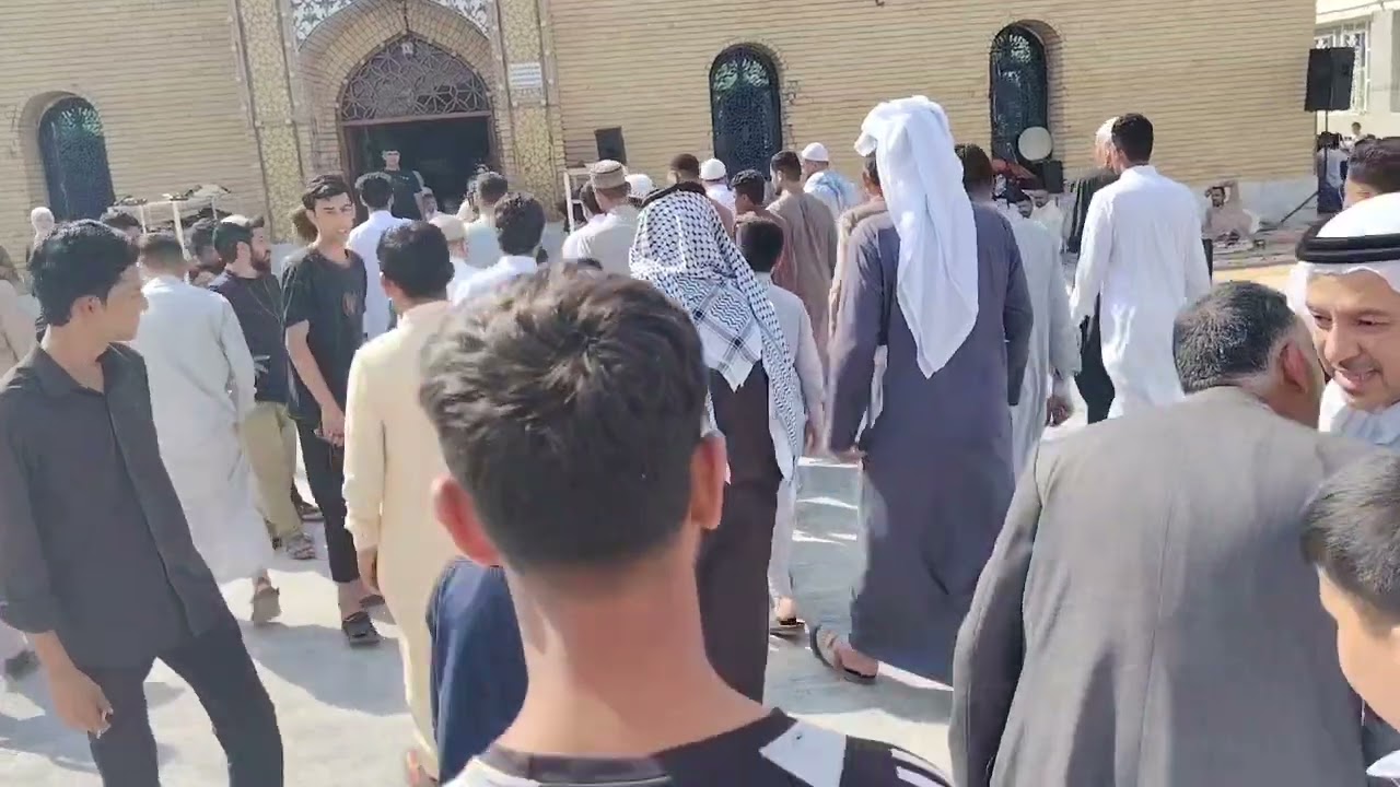 دخول الشيخ فاضل أبو خمرة إلى الحضرة الرفاعية الرفاعية الشريفة 