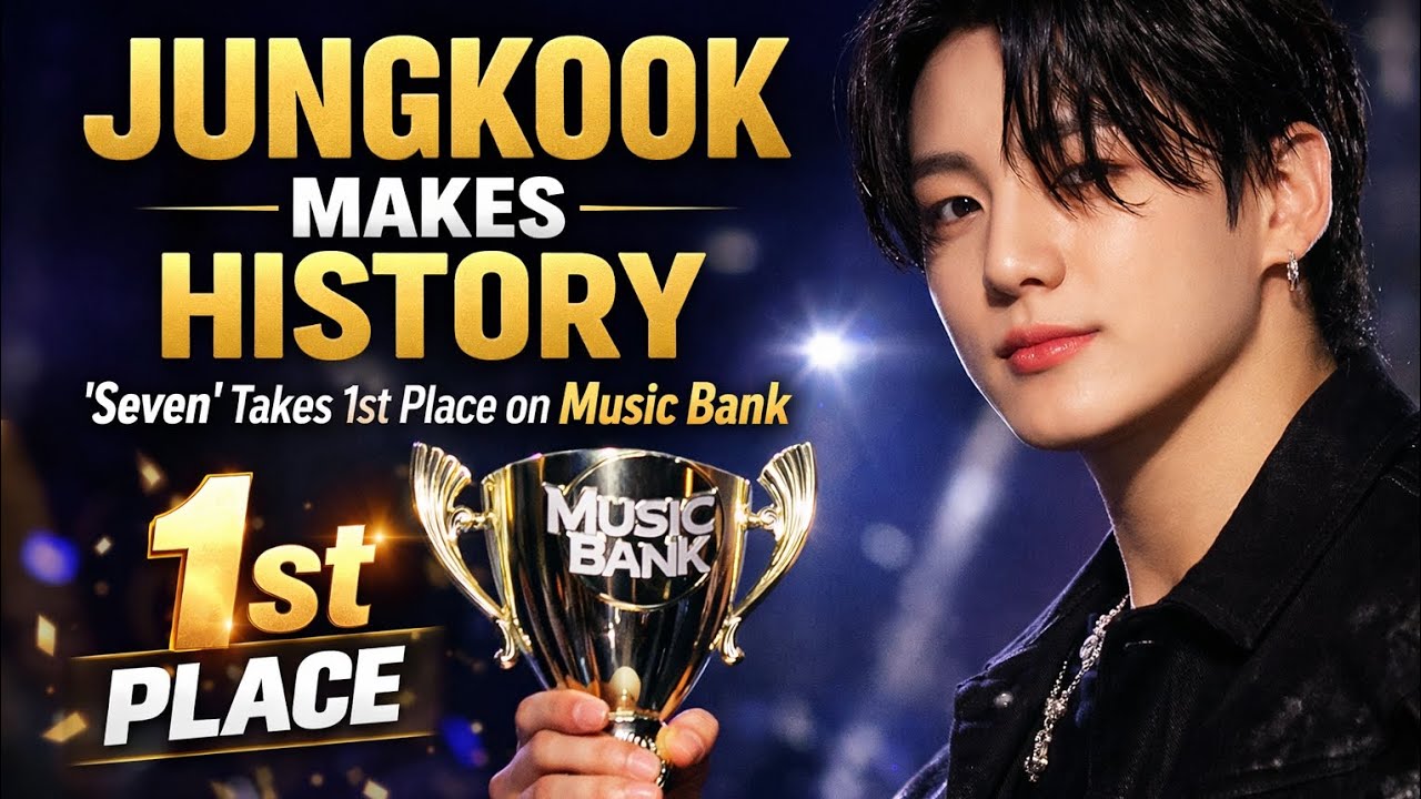 Jungkook Makes History: ‘Seven (feat. Latto)’ Takes 1st Place on Music Bank”@BTSJeumpaTv 