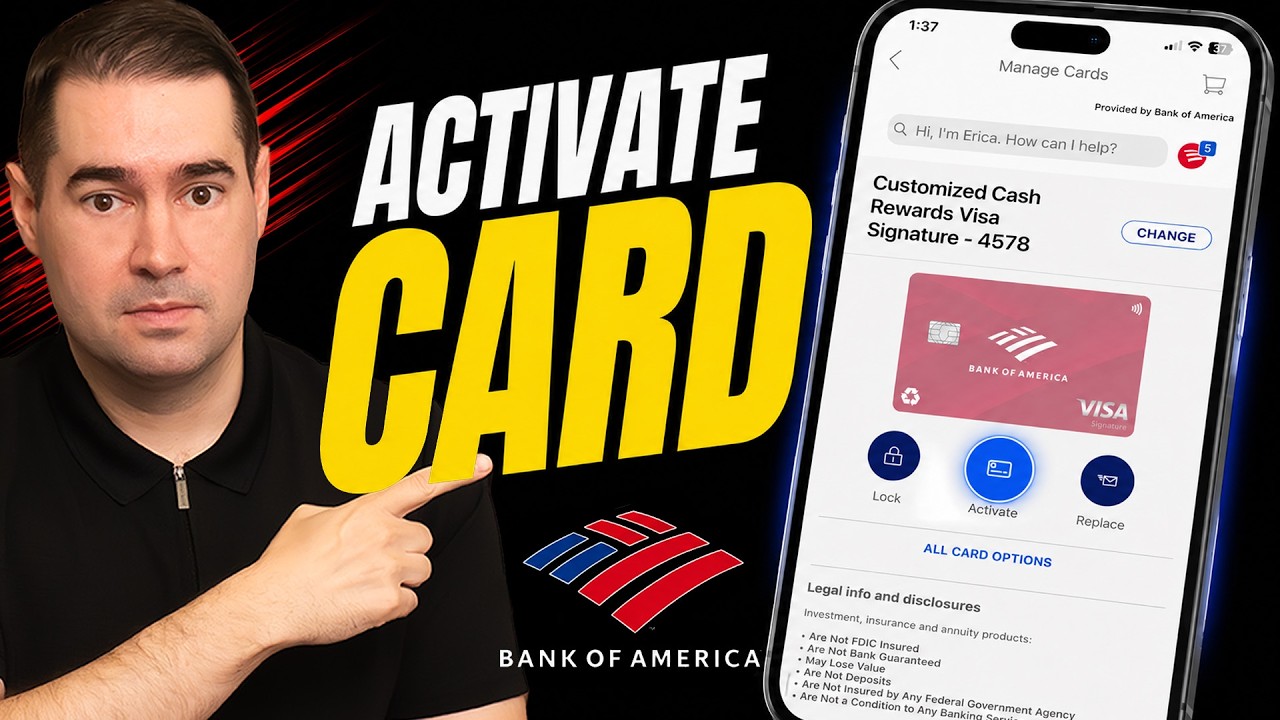 How to Activate a Bank of America Credit Card
