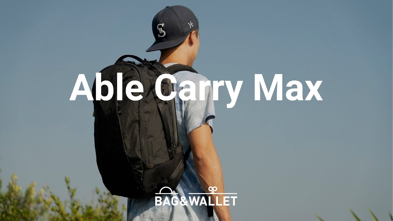 Обзор рюкзака Able Carry Max Backpack