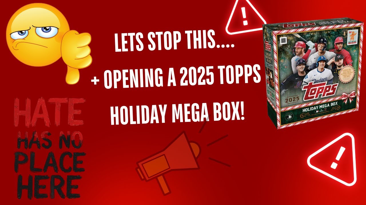 Hobby Hate и праздничный мегабокс Topps