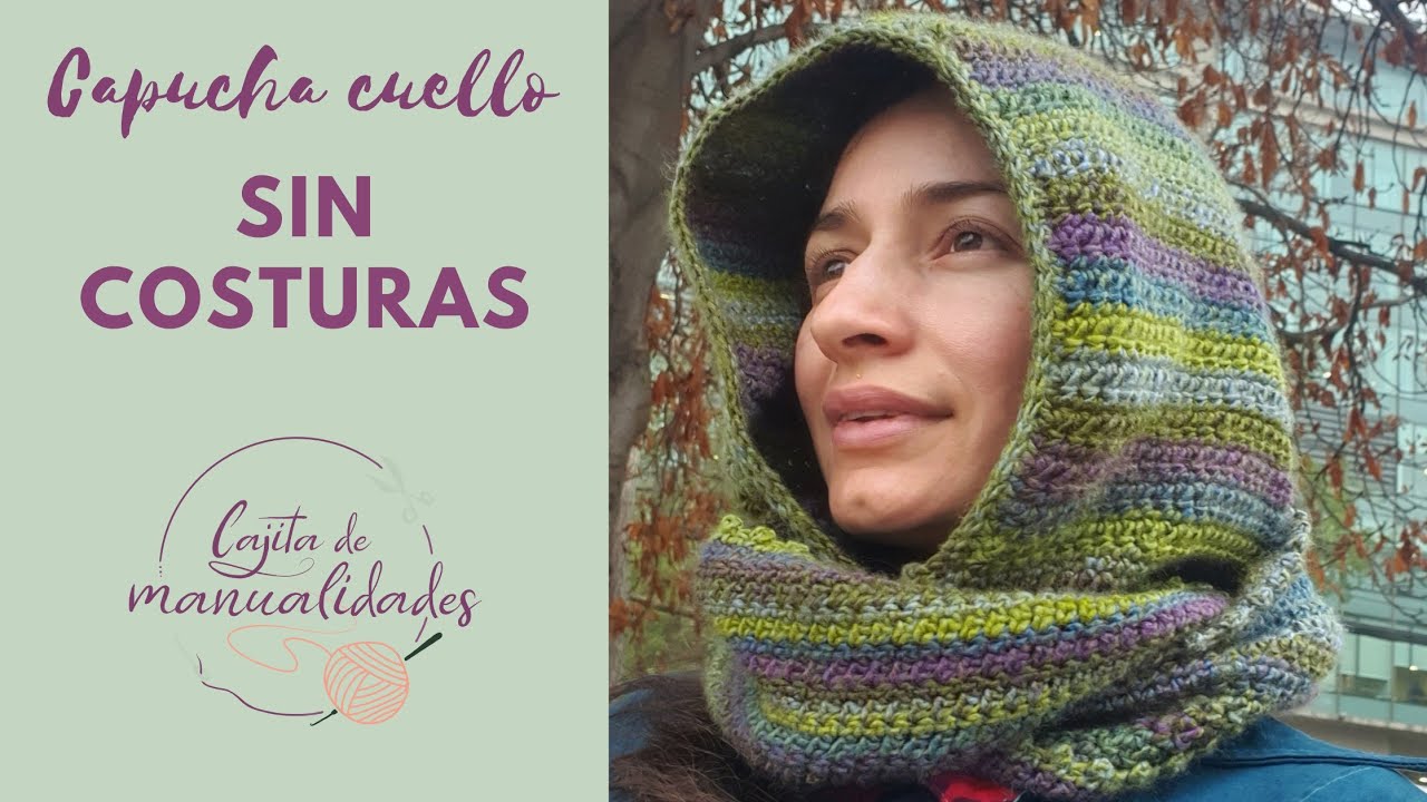 Gorro Bufanda Tejida en Crochet | APRENDER A TEJER | Ganchillo Paso a Paso DIY