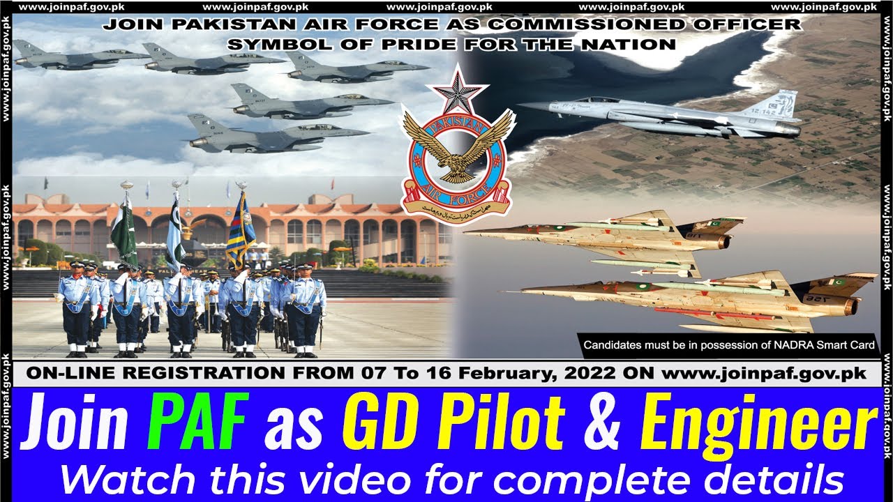 Join PAF as Commissioned Officer (Feb-2022)