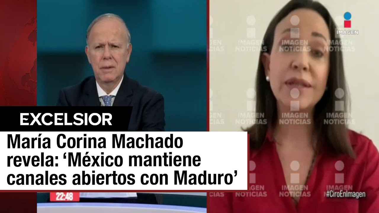 Venezuela: Hablamos con María Corina Machado sobre los lazos de México con Maduro