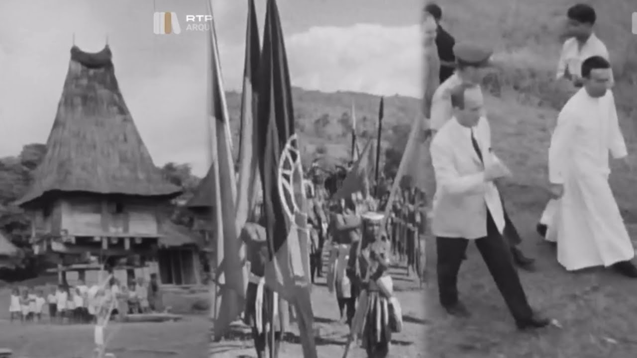 Dokumento Antigu Timor Portugues 1970 Vizita Timor Povu Nahe Tais Mak Governador Lao Iha Leten