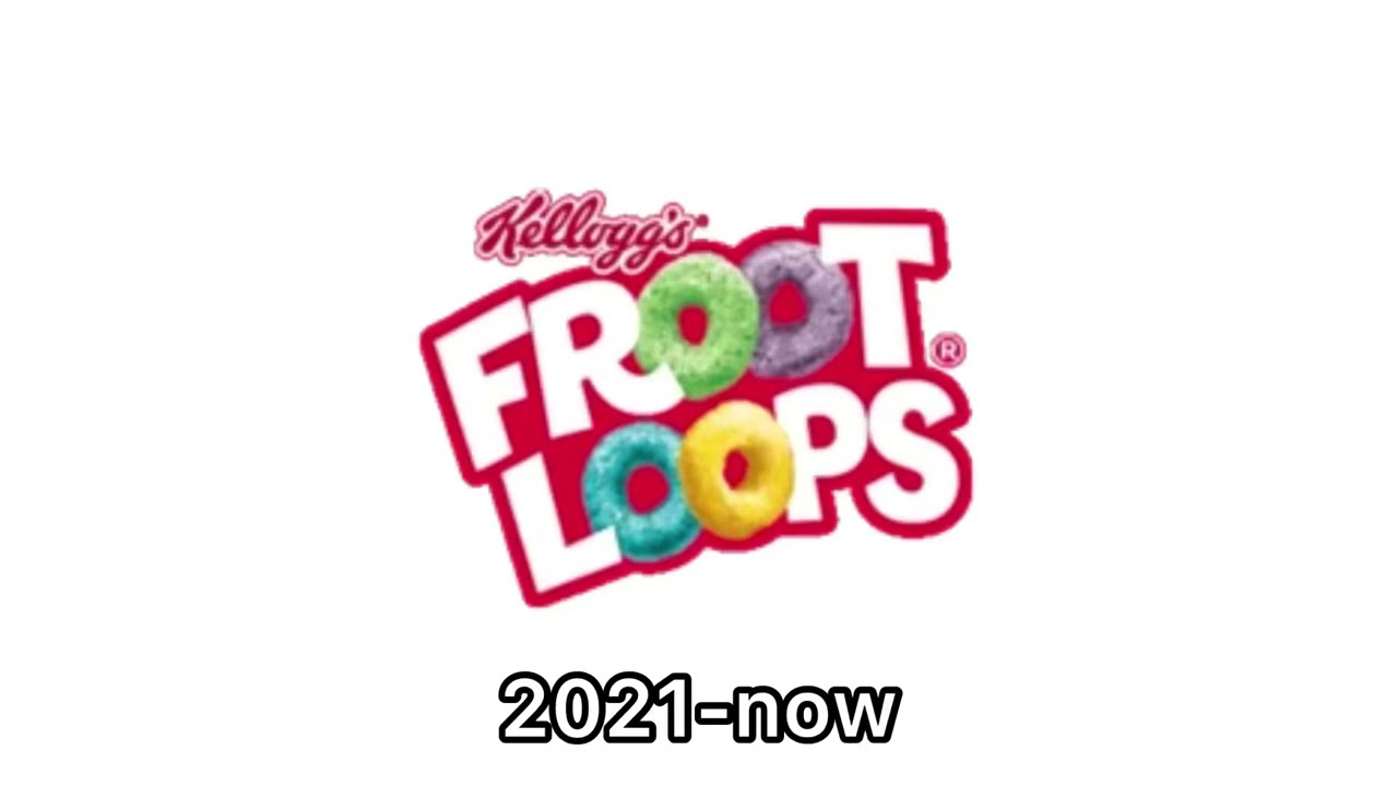Froot Loops historical logos