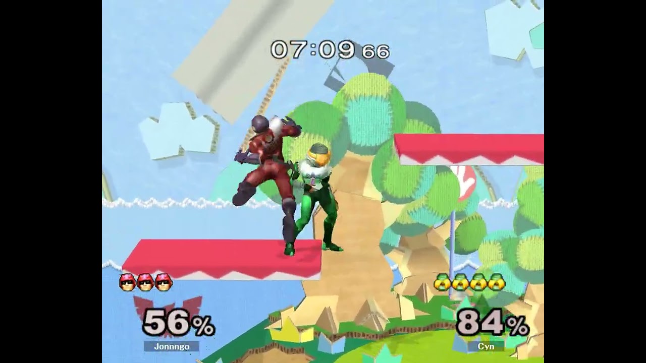 Moonwalkers 105 — Pools — Cyn ⟮Samus, Sheik⟯ vs Jonnngo ⟮Falcon⟯
