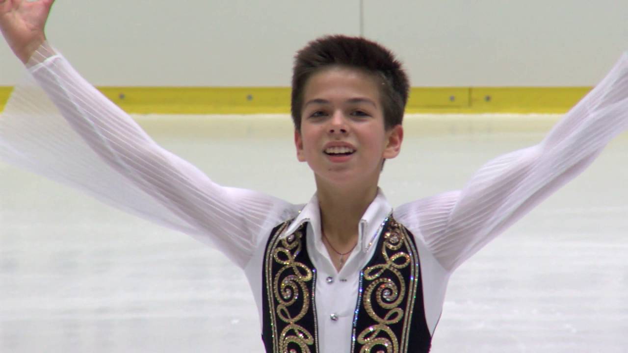 2016 ISU Junior Grand Prix - Tallinn - Men Short Program - Petr GUMENNIK RUS