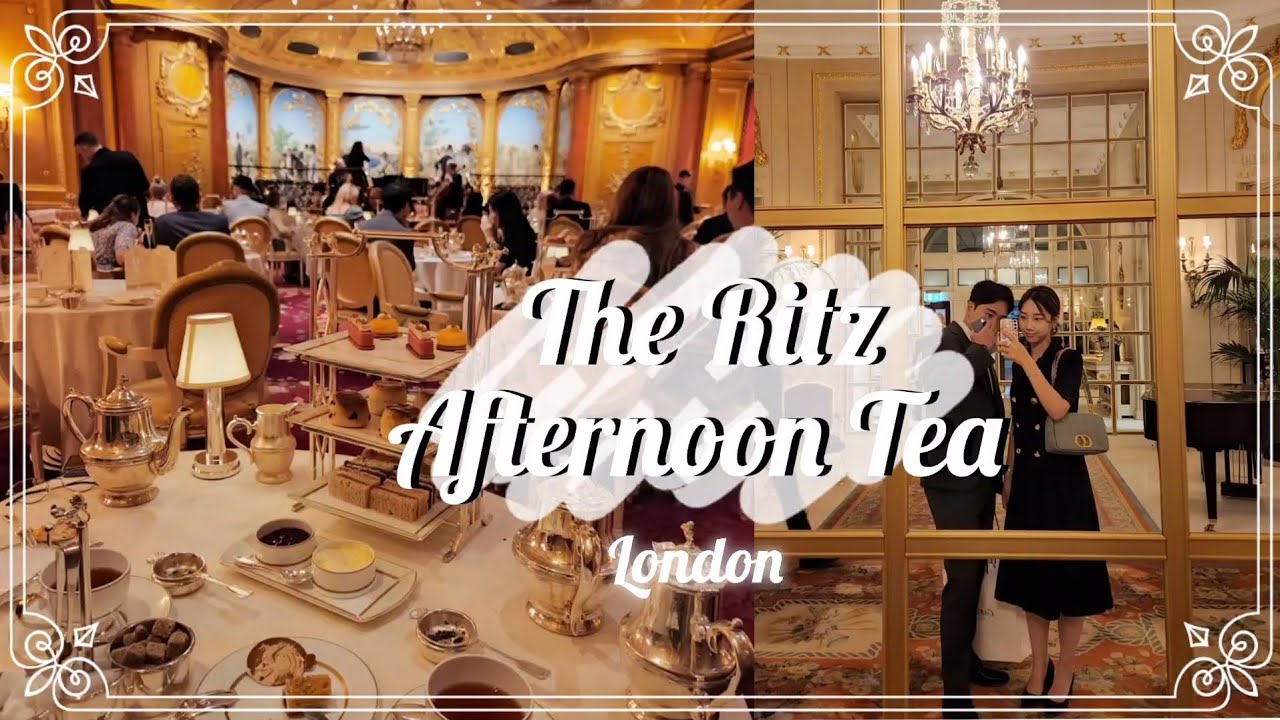 런던 리츠호텔 애프터눈티 마시고 왔어요 🫖🇬🇧 The Ritz London Afternoon Tea