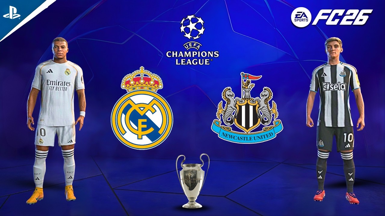 FC 26 | Real Madrid vs Newcastle United | UCL Final 2026 | Rodrygo vs Nick Woltemade Epic Showdown
