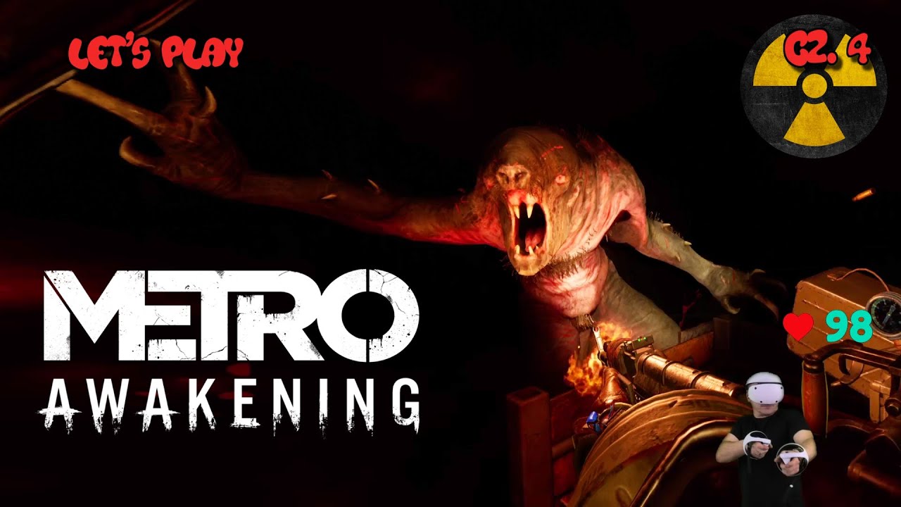 Zagrajmy w horror Metro Awakening PS5 VR2 cz.4 Słaba Ta Gra :(