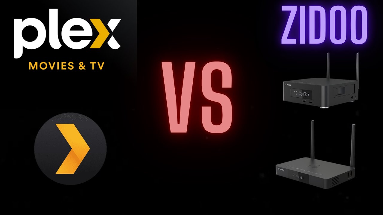 Plex Media Player vs Zidoo Media Player