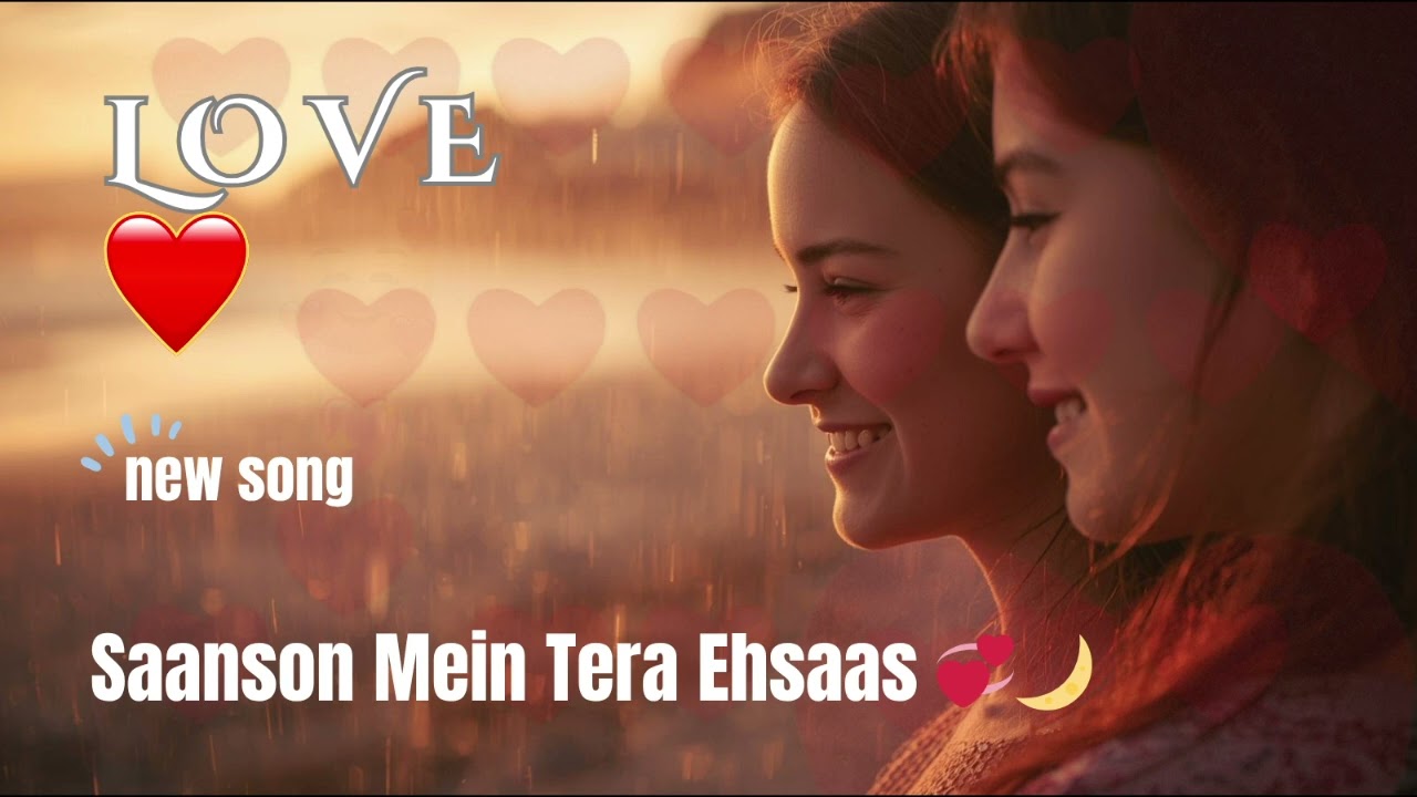 💞 Saanson Mein Tera Ehsaas 🌙 | Romantic Love Song | Dil Se Judi Mohabbat