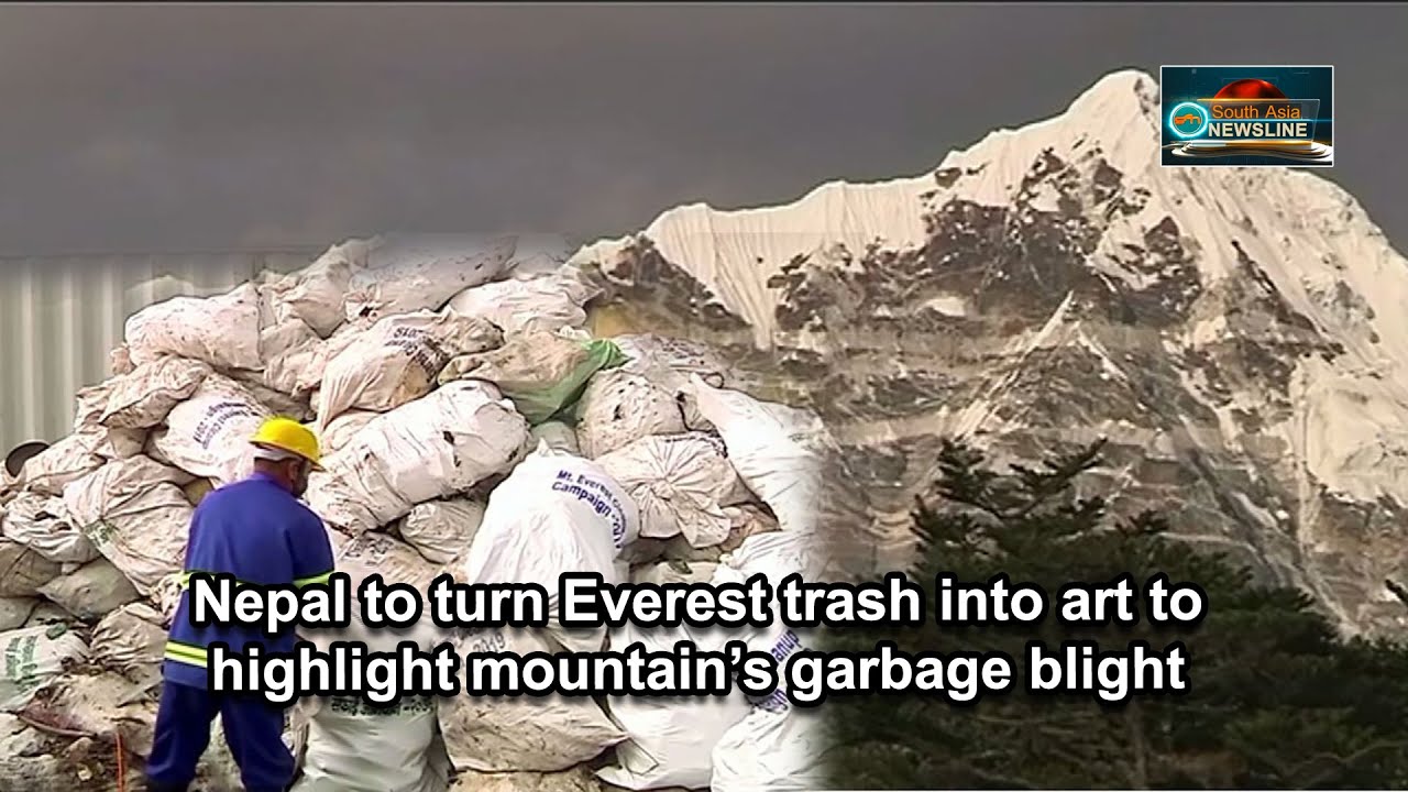 Nepal to turn Everest trash into art to highlight mountain&rsquo;s garbage blight