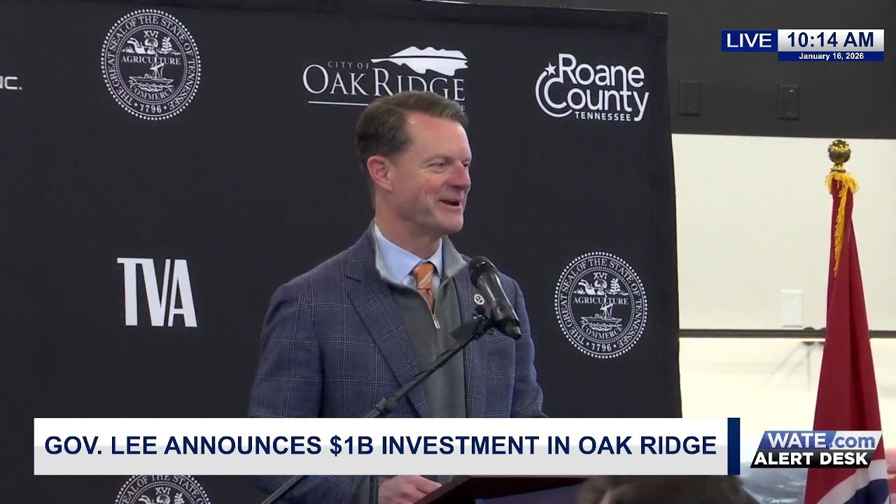 $1 billion investment coming to Oak Ridge with new laser uranium enrichment facility