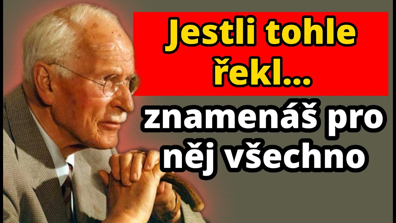 Pokud vám muž řekne TOTO… je do vás citově zapojený | Carl Jung o vztazích