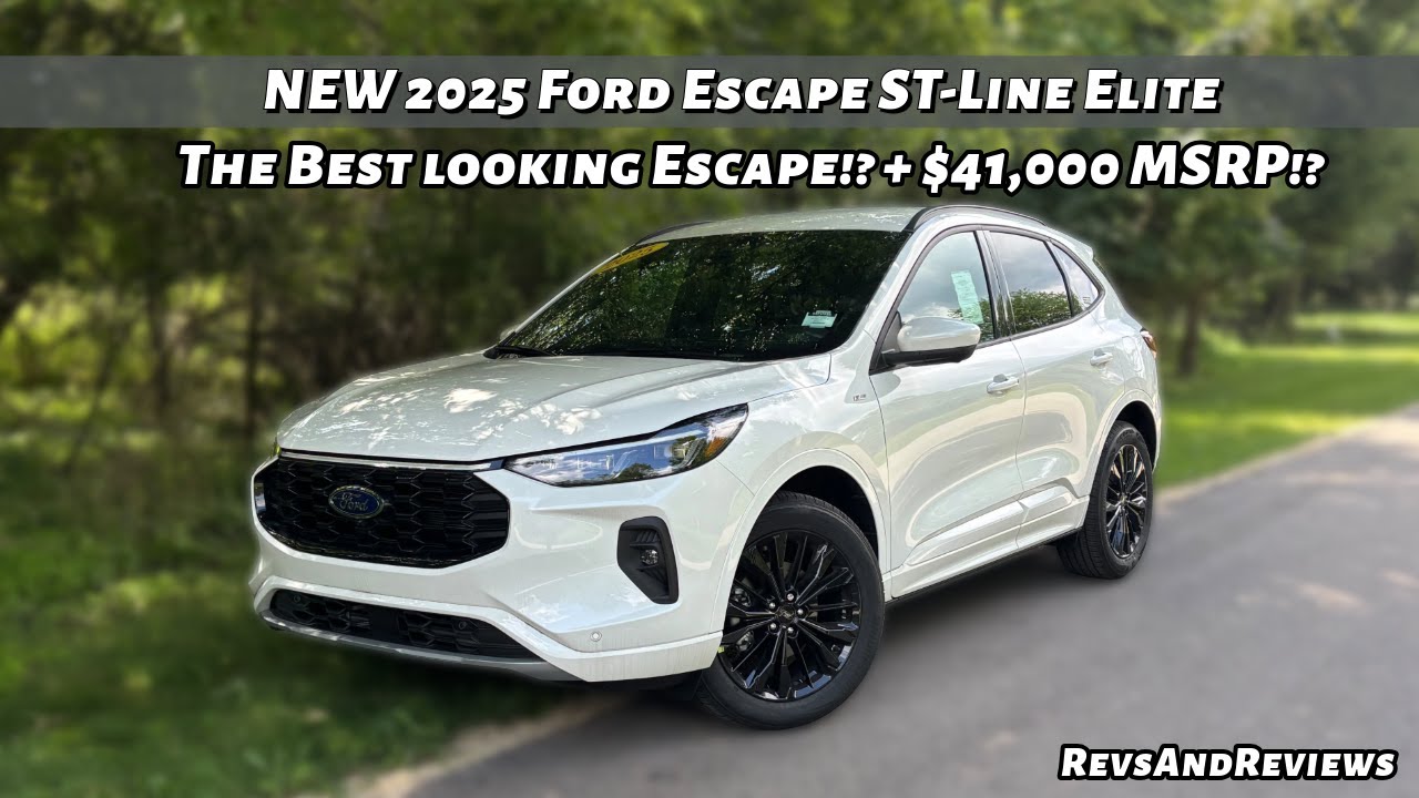 2025 Ford Escape ST-Line Elite Test Drive And Review