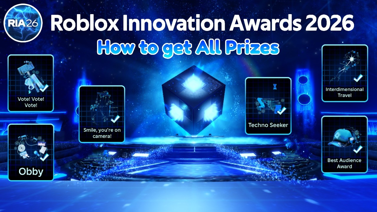 How to get all prizes in the Roblox 2026 Innovation Awards