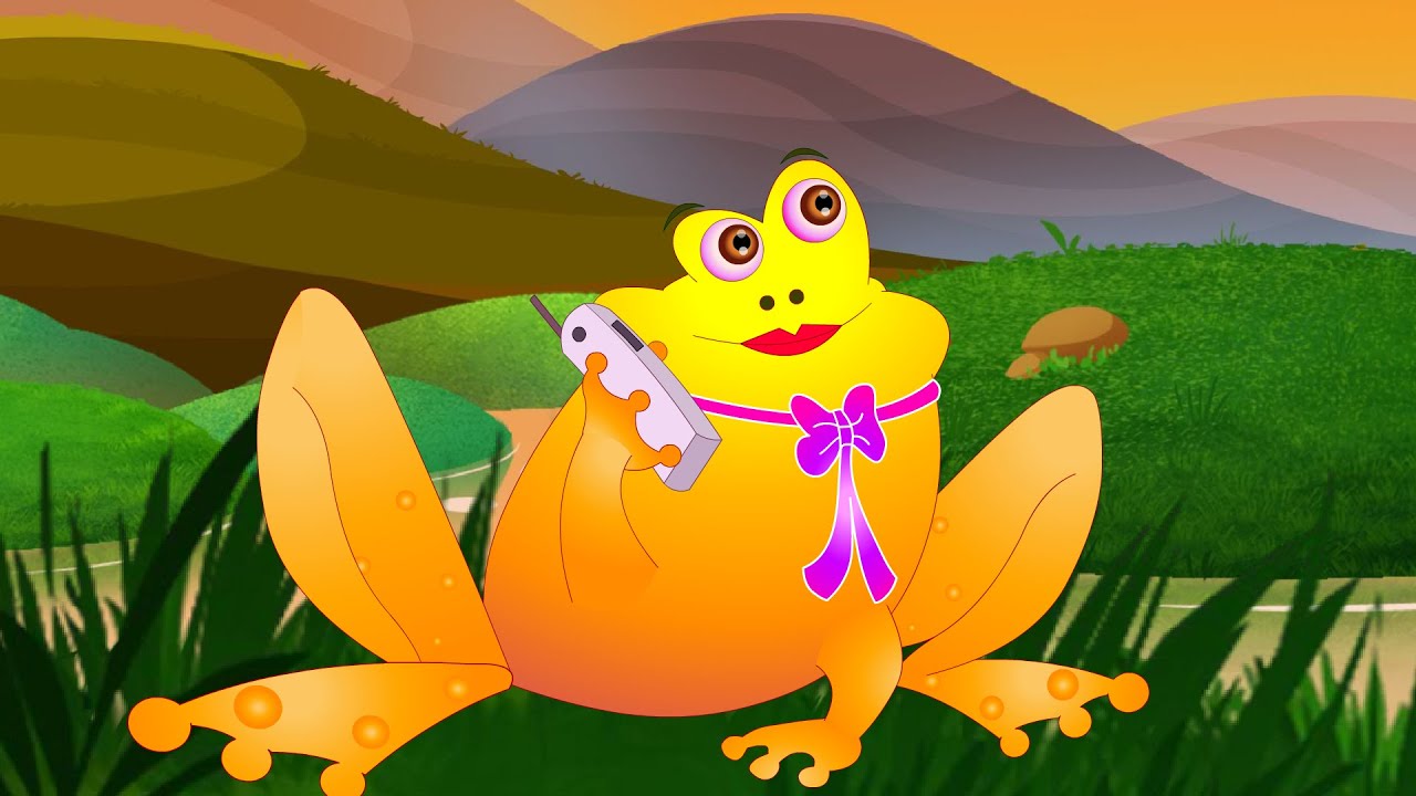 Five Little Froggies Jumping On The Bed - Children Nursery Rhymes I Kids Kindergarten Songs I Baby