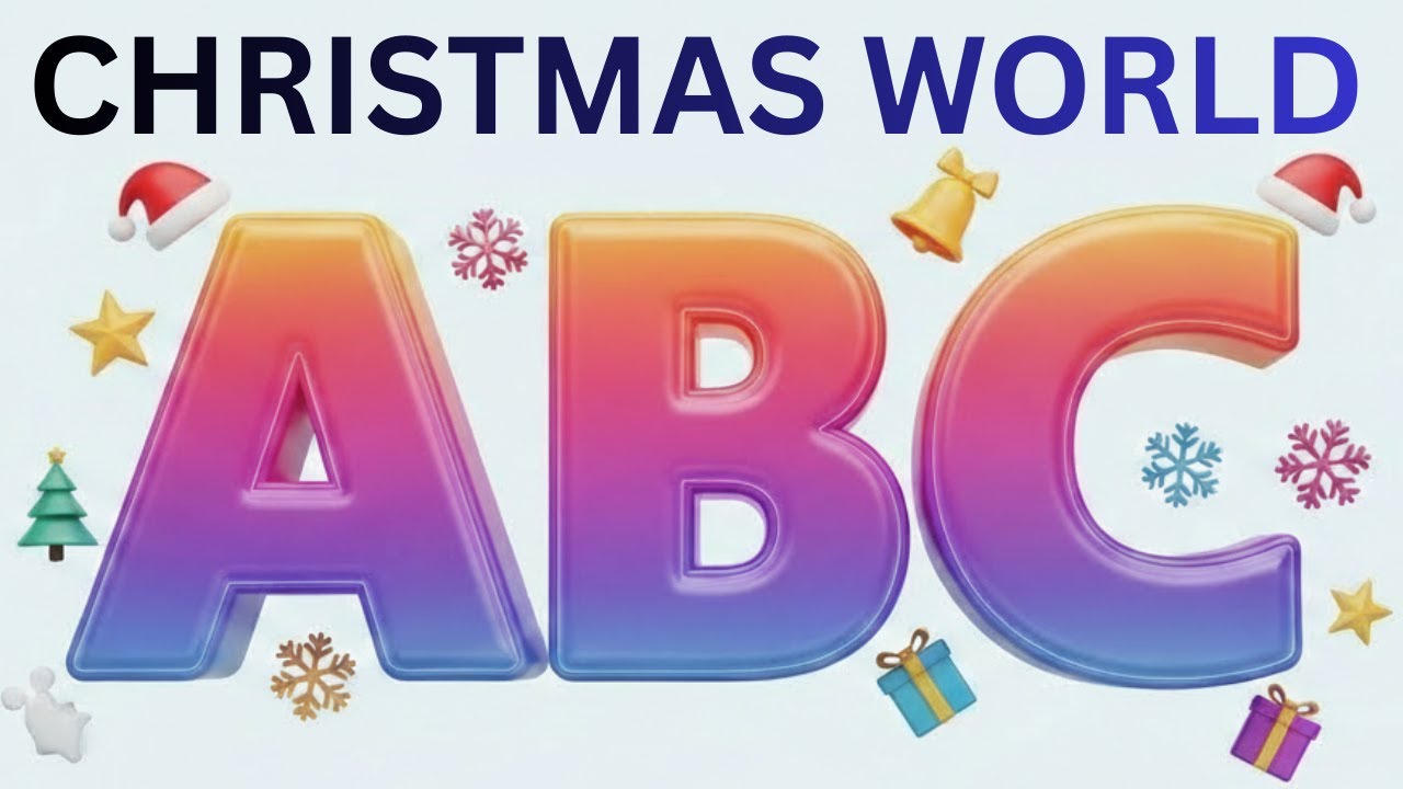 Christmas Alphabet Song for Kids | ABC Learning with Festive Music | Alphino ABC