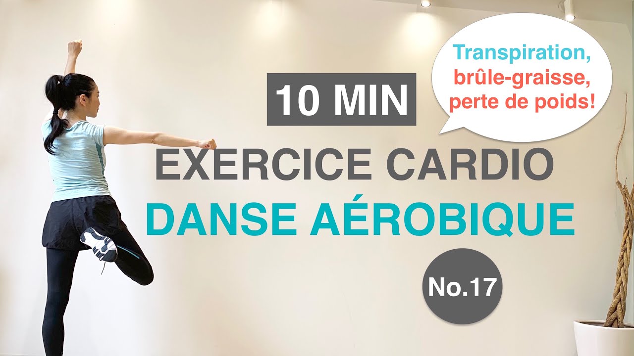 10MIN EXERCICE CARDIO-brûle graisse, perte de poids//10MIN CARDIO WORKOUT-burn fat & lose weight