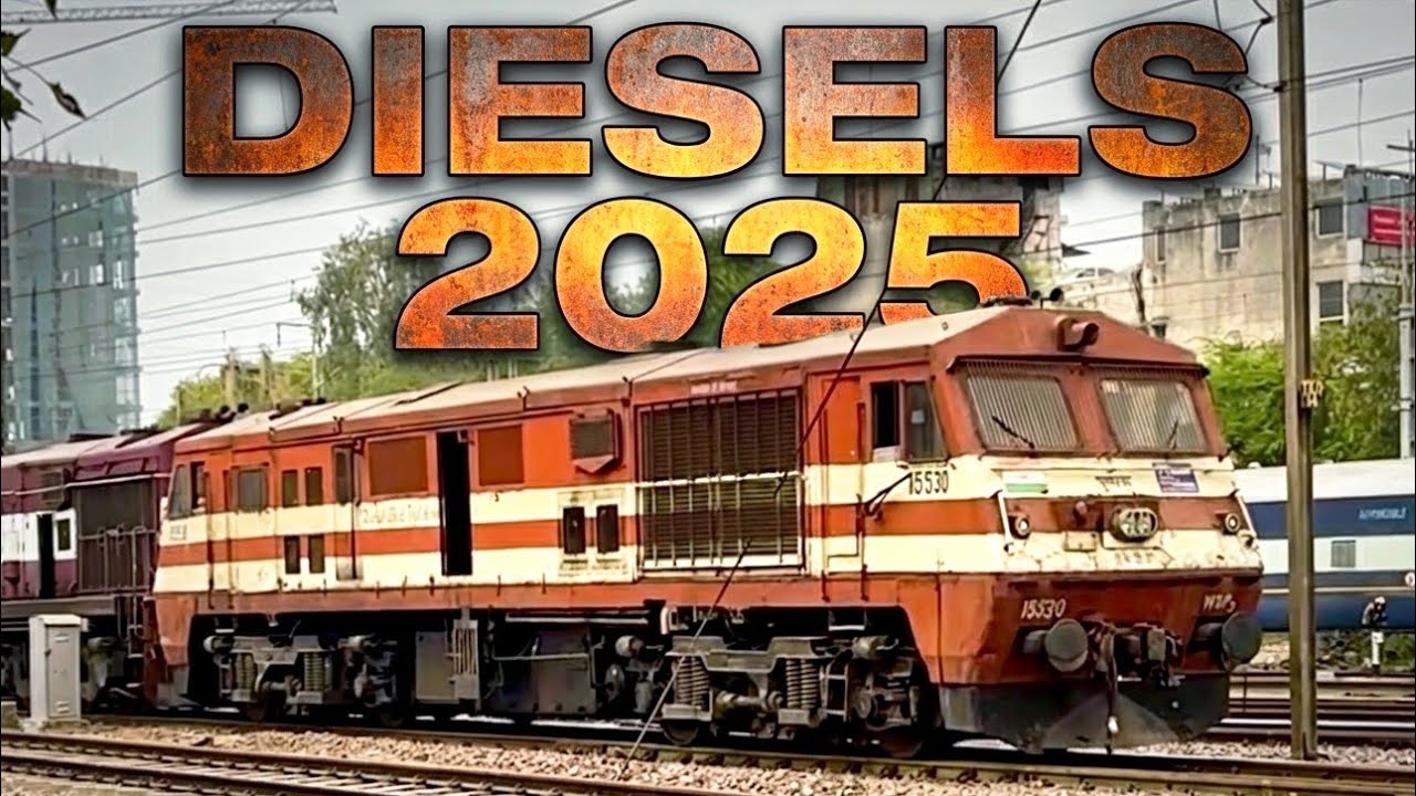DIESEL trains Recap | Best Of 2025 Memorable captures#indianrailways #dieselengine #irfbharat #viral