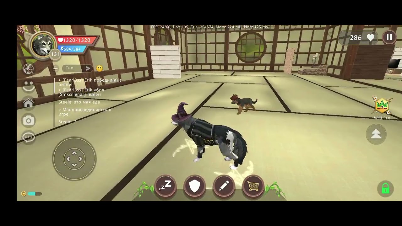 Играю в игру Wildcraft🐺