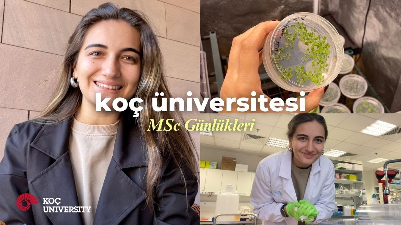 Koç Üniversitesi’nde MBG Master Öğrencisinin Bir Günü | Üniversitenin İlk Günü Vlog 🌱🧬
