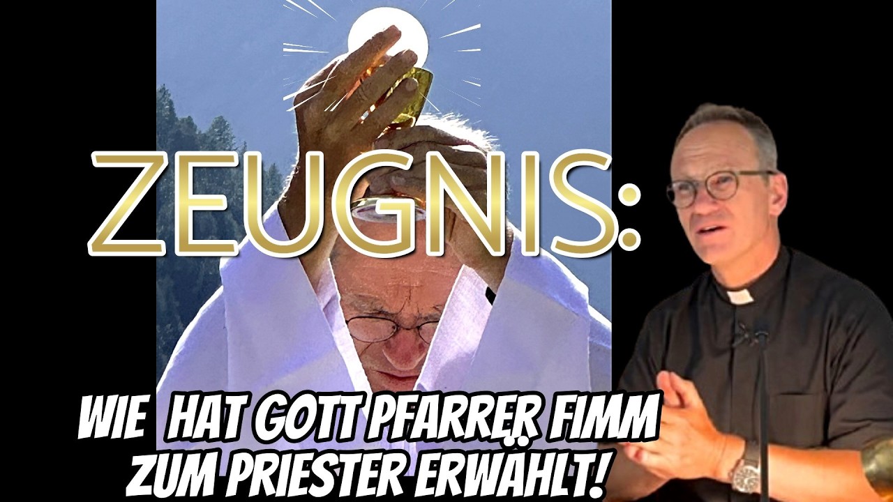 𝗭𝗲𝘂𝗴𝗻𝗶𝘀 𝗣𝗳𝗮𝗿𝗿𝗲𝗿 𝗙𝗶𝗺𝗺: Wie bekam ich meine Berufung | 𝗣𝗿𝗶𝗲𝘀𝘁𝗲𝗿𝗮𝗺𝘁𝘀𝗸𝗮𝗻𝗶𝗱𝗮𝘁𝗲𝗻 - 𝗧𝗶𝗽𝗽𝘀! | Pfarrer Fimm