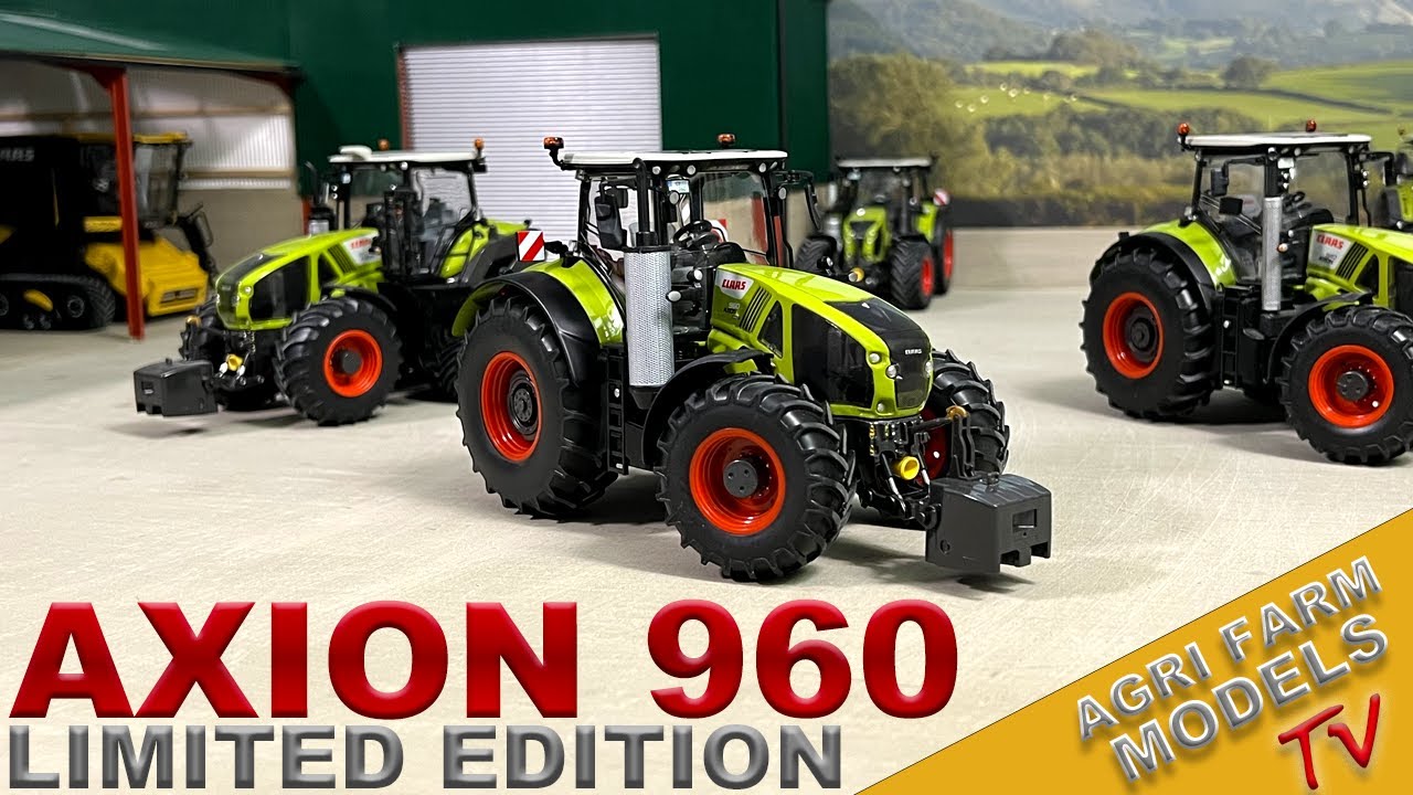 CLAAS AXION 960 LIMITED EDITION by WIKING | FIRST DIORAMA UNBOXING VIDEO