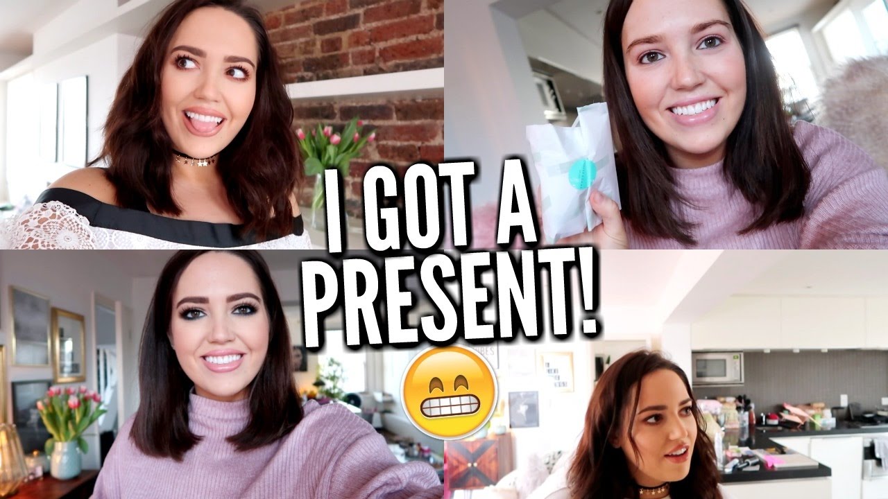 I GOT A PRESENT! 😬 (and the vlogs are BACK!)
