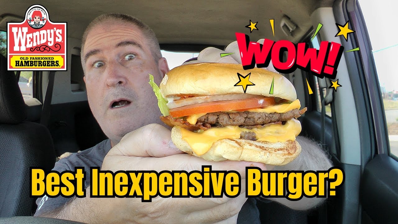 Is This The Best Inexpensive Fast Food Burger? | Wendy's Son Of Baconator Review 🥓🍔