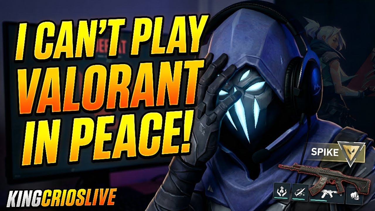I literally cannot play this game in peace #ValorantLive #OmenMain #GamingComedy #KingCriosLive #FPS