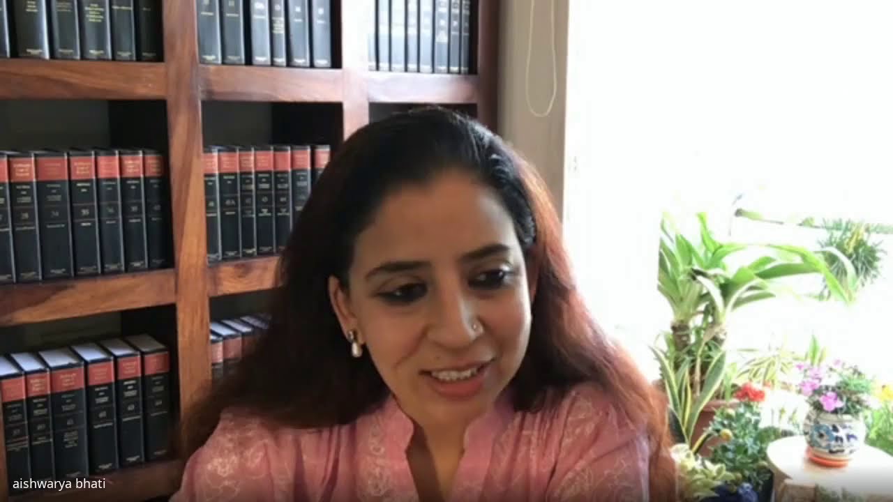Finale, National Moot Court Competition, 2021 adjudged by Ms Aishwarya Bhati, Senior Advocate