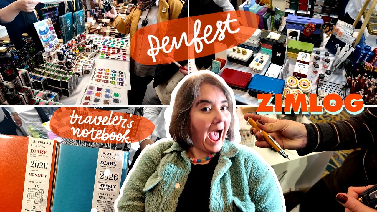 Penfest &ccedil;ılgınlığı ve alışverişi | Traveler&rsquo;s Notebook insert&rsquo;lerim geldi! | Haftalık planlama