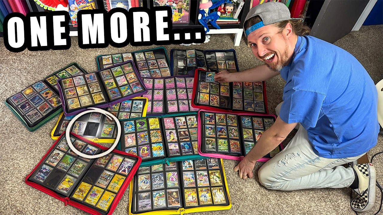 I'm So Close To Finishing My Pokemon Card Collection!