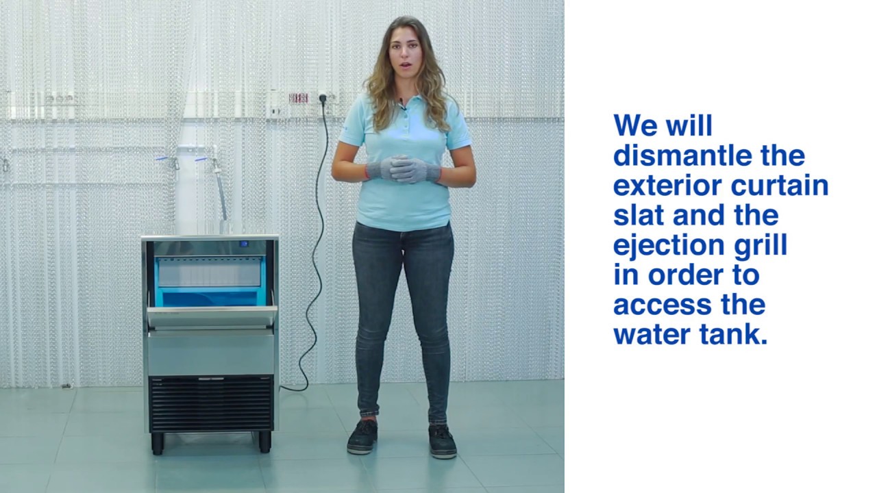 Cleaning an NG Ice Maker