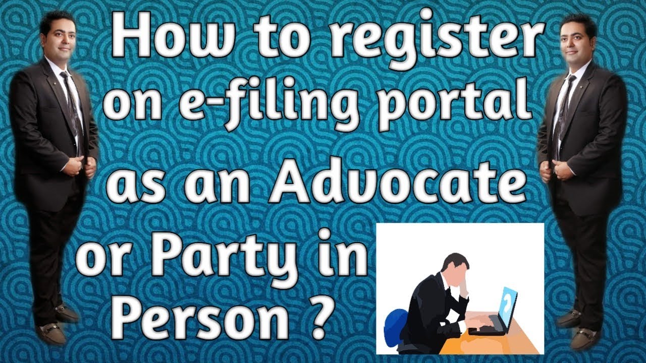 How to Register and file Cases online In India I Delhi Courts Jurisdiction I As Advocate & In Person