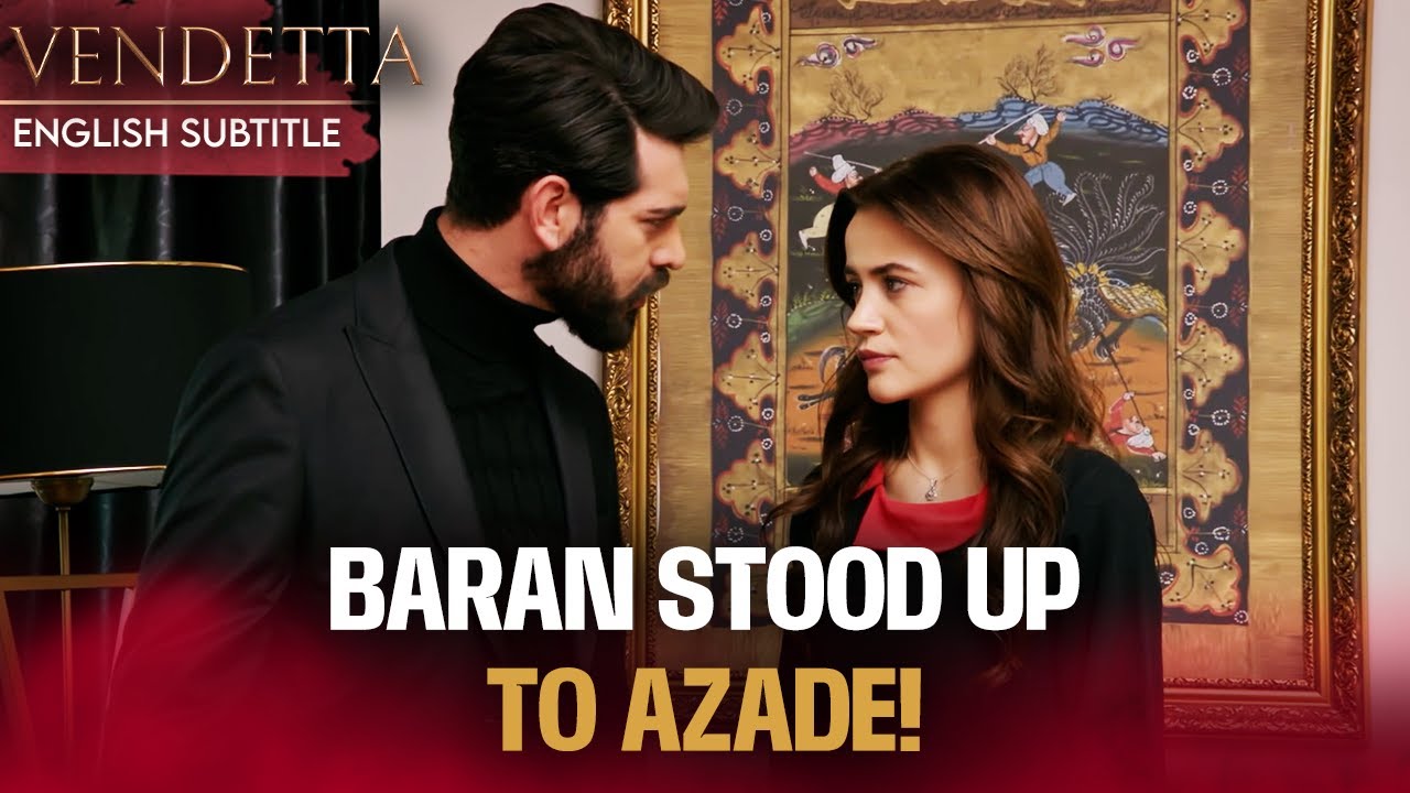 Baran Kicked Azade Out Of The Mansion! | Vendetta English Dubbing | Kan Cicekleri