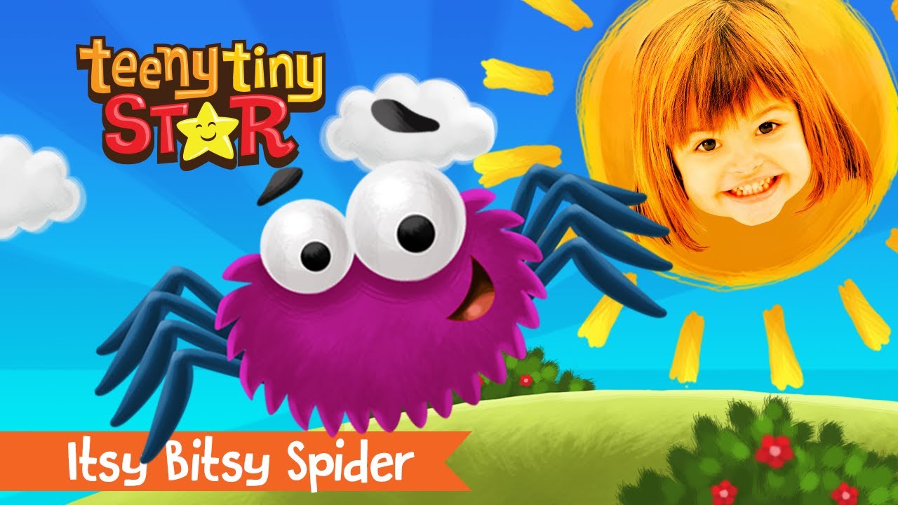 Itsy Bitsy Spider - Itsy Bitsy Spider Song - Nursery Rhymes for Children, Kids and Toddlers