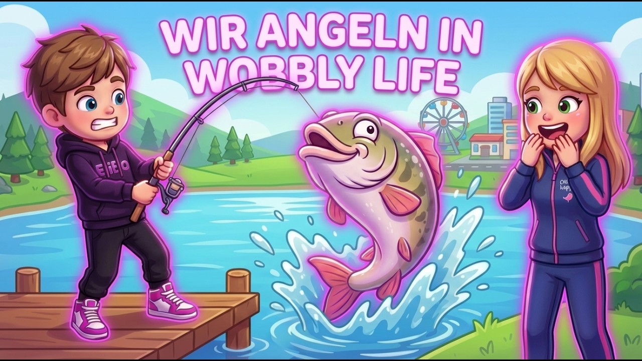 Der LUSTIGSTE Angelausflug aller Zeiten! 😂 | Wobbly Life