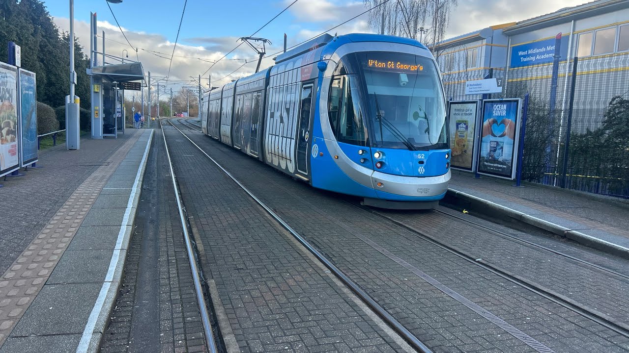 West Midlands Metro Saturday 17th January 2026 Wednesbury Great Western 