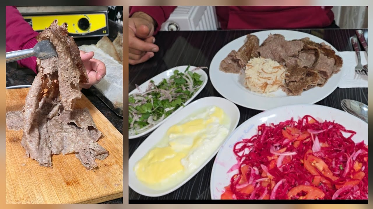 Evde Et DÖNER Nasıl Yapılır / meat doner / Tadına Doyamayacağız bir lezzet.