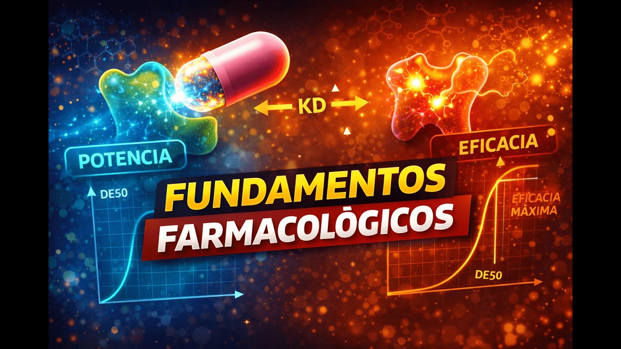 #1 Fundamentos de FARMACOLOGÍA: Interacción FÁRMACO-RECEPTOR Explicada Fácil 💊🧬
