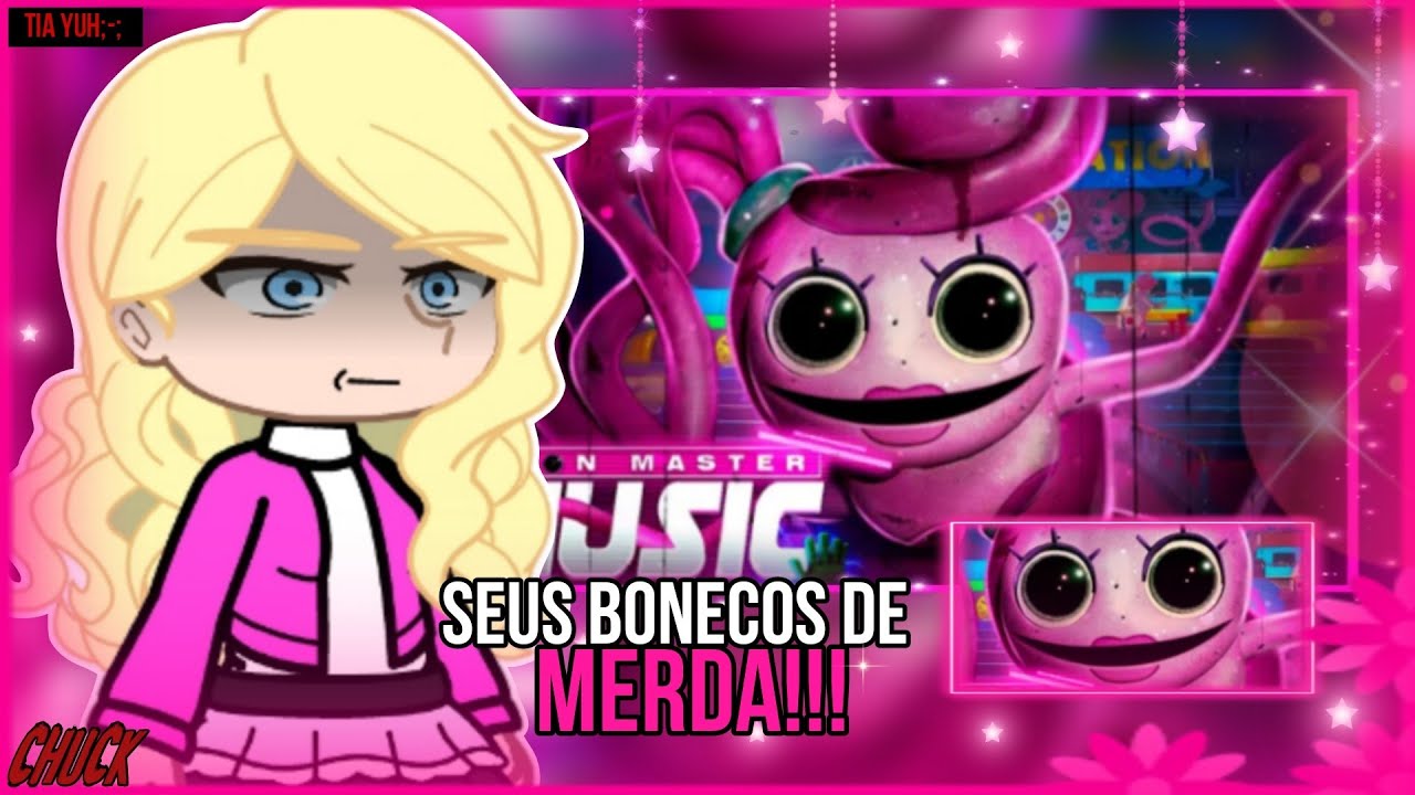 Chuck react poppy playtime (capítulo 2) - sua última festa |iron master| (gacha club)