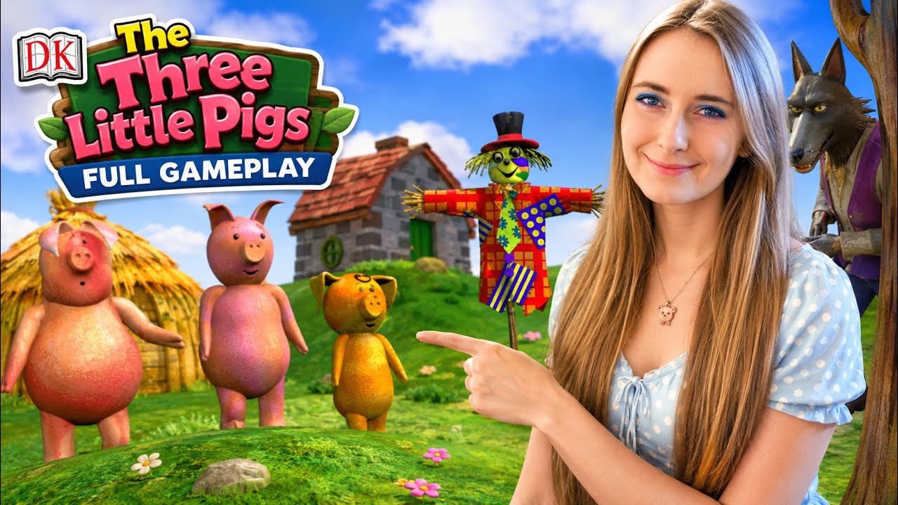 DK The Three Little Pigs Full Gameplay